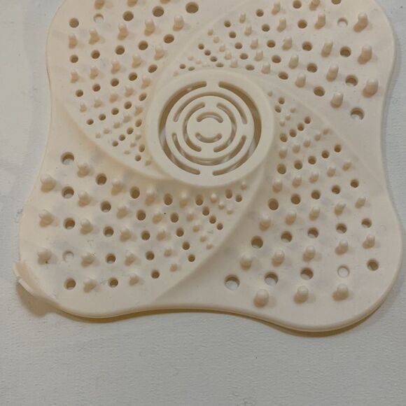 Shower drain stoppers. Set of three: black, gray and white - Picture 2 of 5